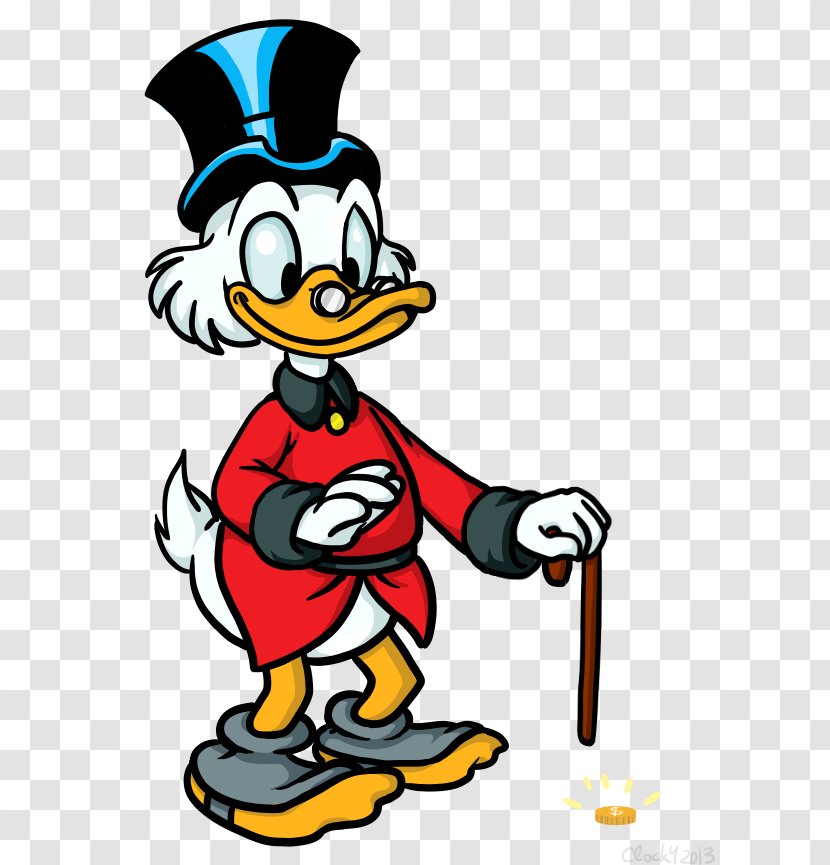 Beak Cartoon Clip Art - Scrooge Mcduck Transparent PNG