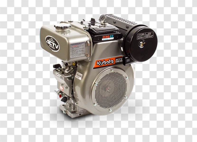 Gas Engine Kubota Corporation Agricultural Machinery Diesel - Automotive Part Transparent PNG