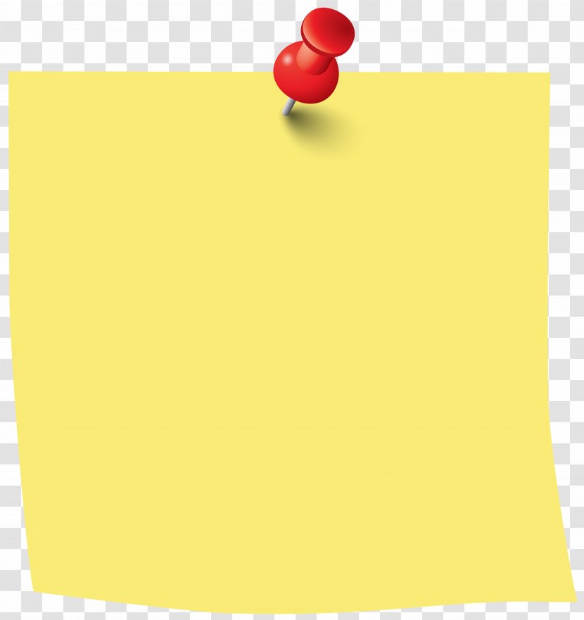 Paper Post-it Note Drawing Clip Art - Material - Microsoft Sticky-Note Cliparts Transparent PNG