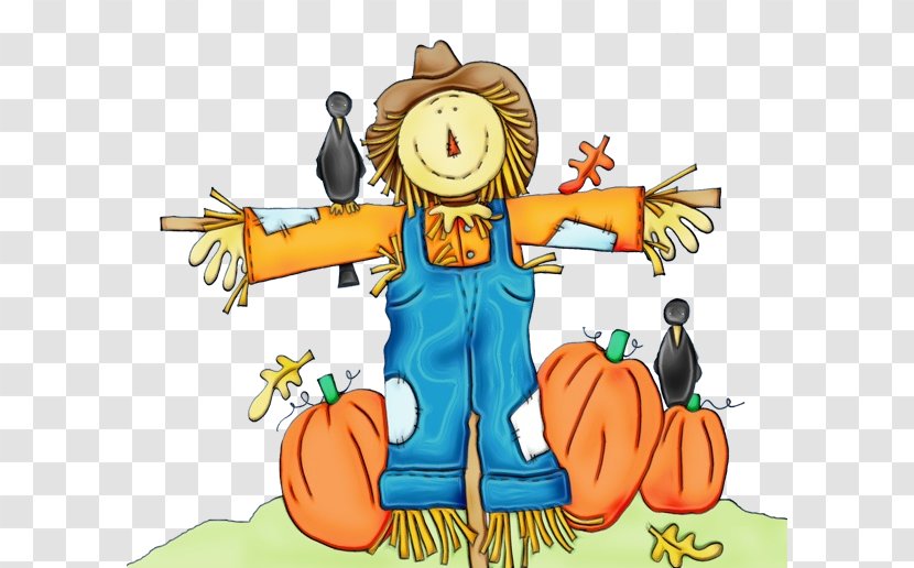 Cartoon Clip Art Scarecrow Transparent PNG