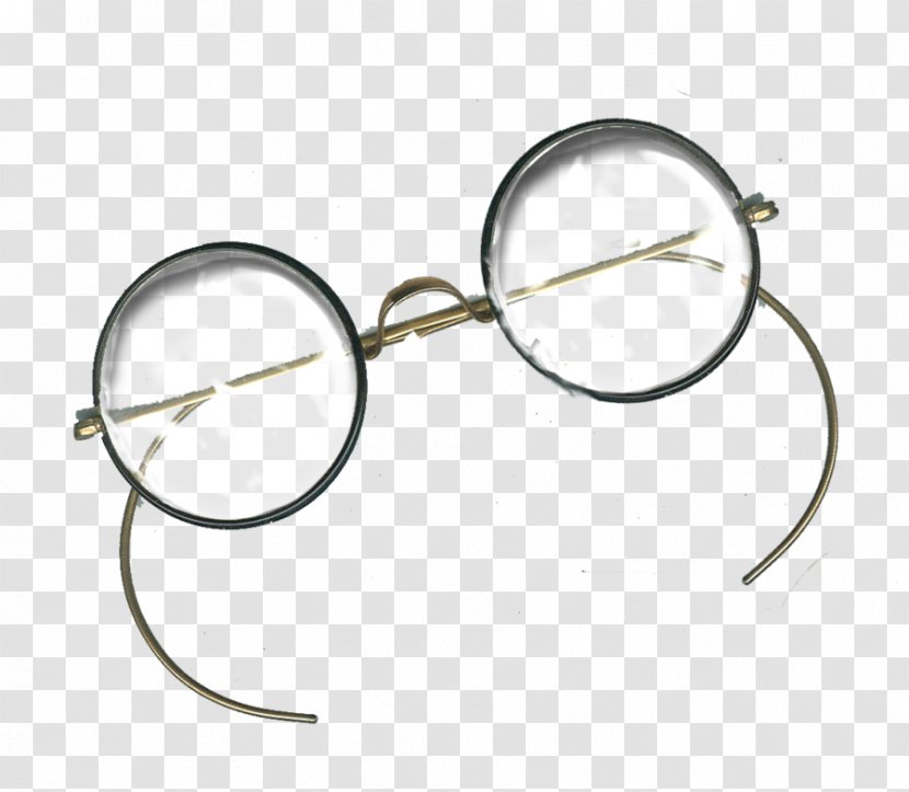 Glasses Antique Vintage Clothing Pince-nez Lorgnette - Eyewear - Old School Transparent PNG