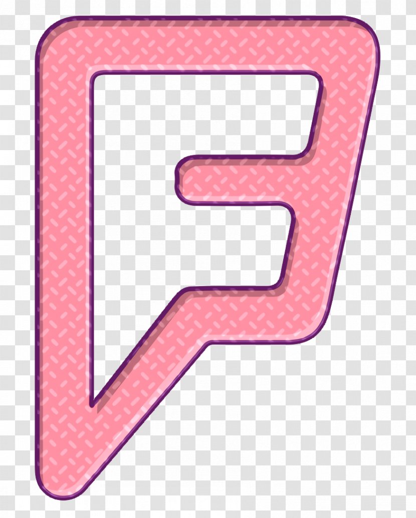 Foursquare Icon - Rectangle - Symbol Transparent PNG