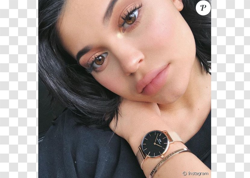 Kylie Jenner Daniel Wellington The Holiday Kendall And Christmas - Chin Transparent PNG
