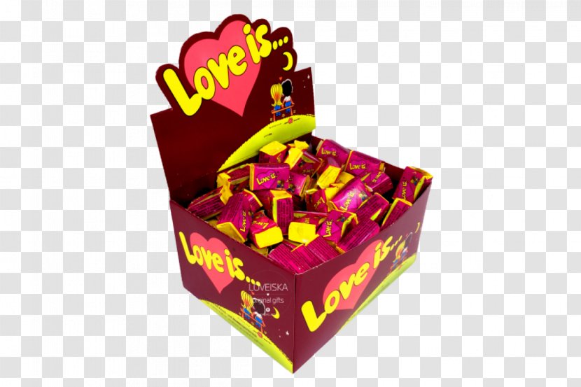 Chewing Gum Love Is... Вкладыш Lollipop Confectionery - Lemon Transparent PNG
