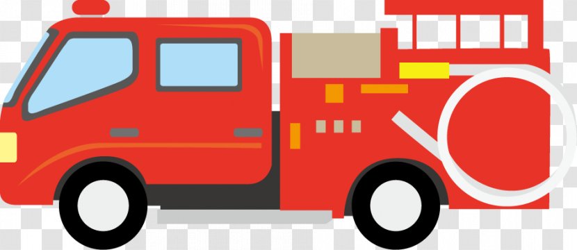 Fire Engine Red Car Truck Clip Art - Apparatus - Cartoon Firetrucks Cliparts Transparent PNG