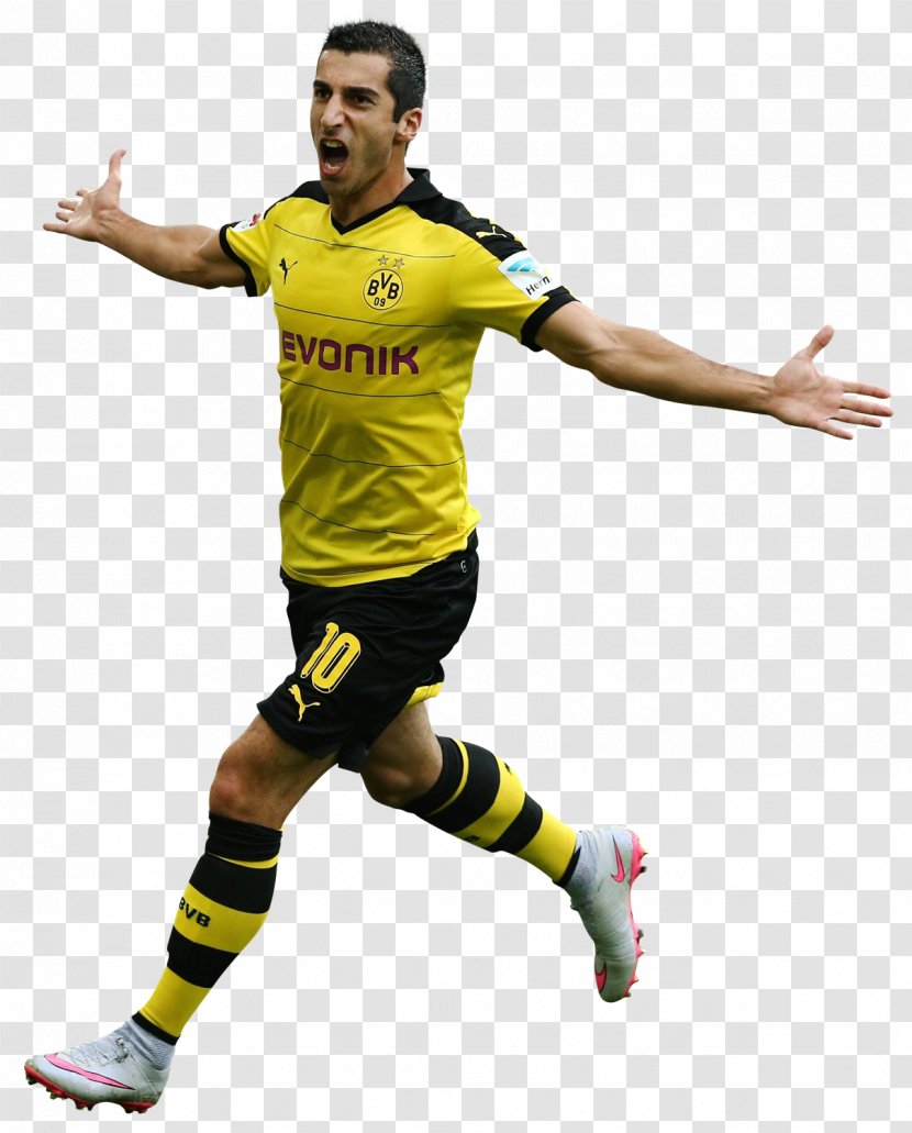 Borussia Dortmund Football Player Jersey Bundesliga Transparent PNG