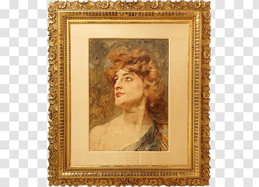 Painting Portrait Art Picture Frames Antique - Artwork - Watercolor Sky Transparent PNG