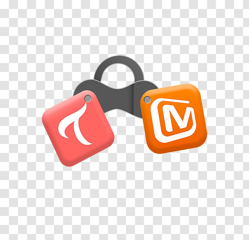 Product Design Logo Font Mango TV - Tv - Chains Mockup Transparent PNG