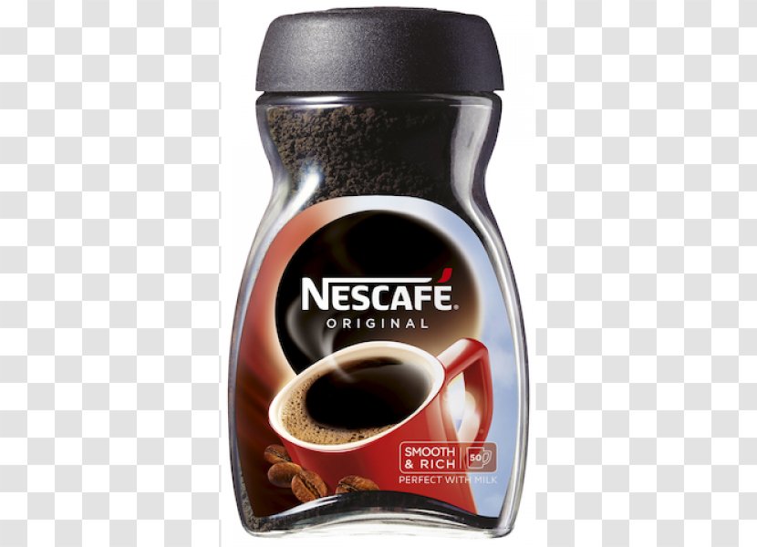 Instant Coffee Cappuccino Nescafé Cafe - Jar Transparent PNG