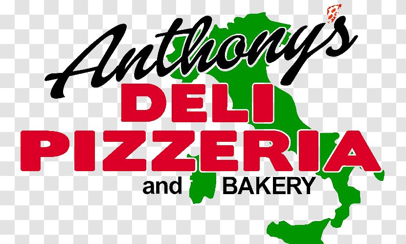 Anthony's Deli, Pizzeria, And Bakery Delicatessen Logo Product Brand - Green - Cold Store Menu Transparent PNG