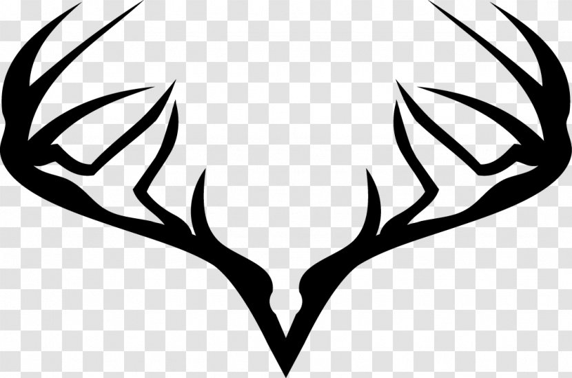 Deer Moose Elk Logo Hunting - Antler Transparent PNG