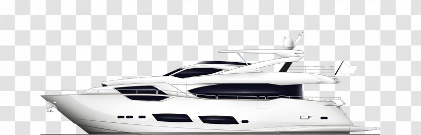 Luxury Yacht Boat Sunseeker - Ships And Transparent PNG