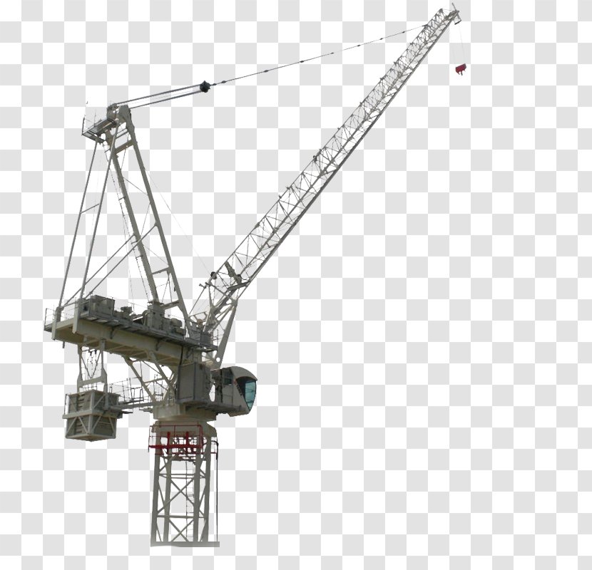 Level Luffing Crane Cần Trục Tháp Mobile Architectural Engineering - Machine Transparent PNG