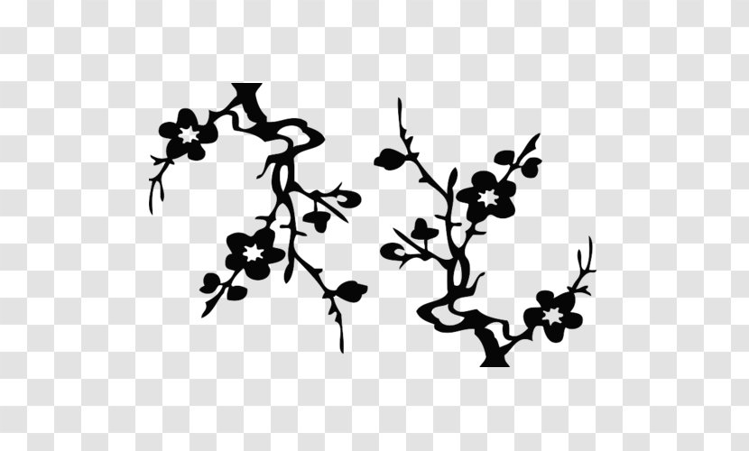 Twig Clip Art Sticker Plant Stem Leaf - Sacura Transparent PNG