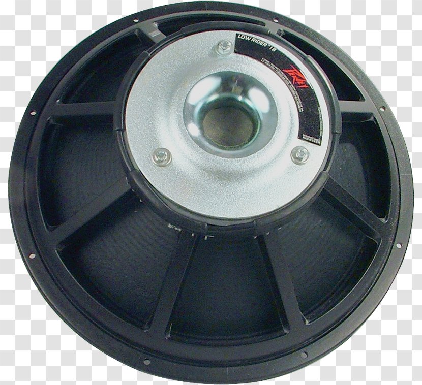 Loudspeaker Peavey Electronics Subwoofer Ohm Speaker Driver - Wheel - Ribbon Material Transparent PNG