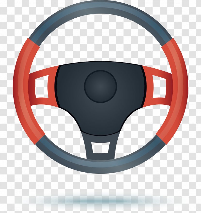 Car Steering Wheel Euclidean Vector - Vecteur - The Automobile Transparent PNG