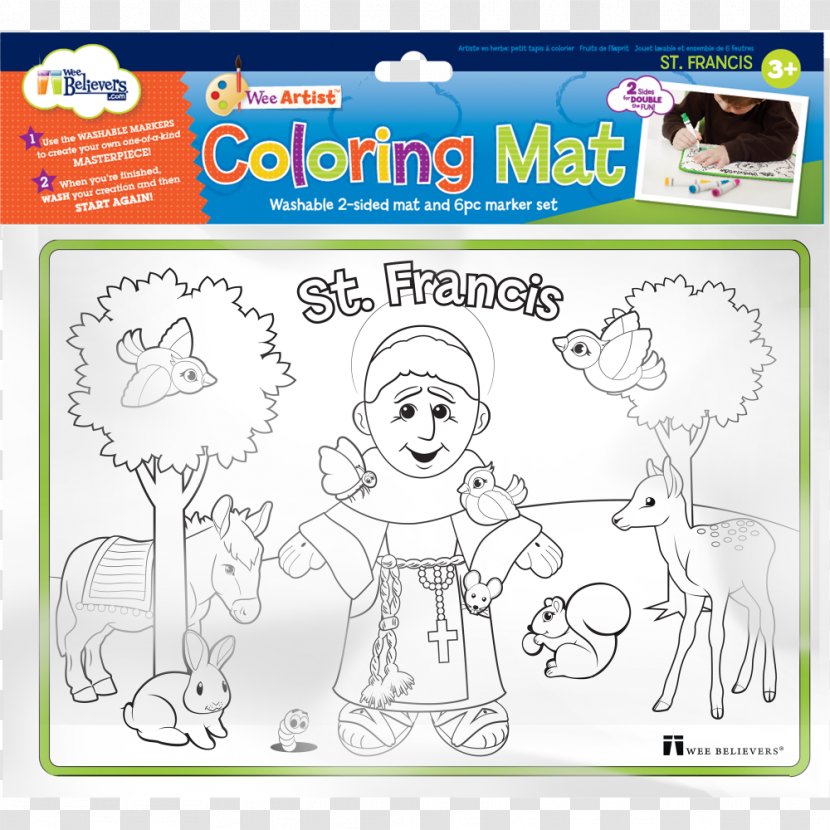 Drawing Coloring Book Child Paper - Organism - Pope Francis Transparent PNG