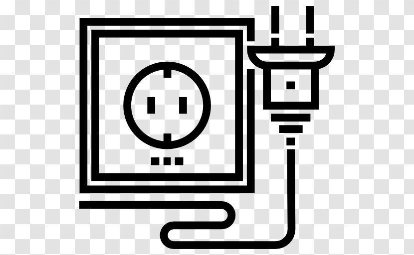 Black And White Sign Smiley - Network Socket Transparent PNG