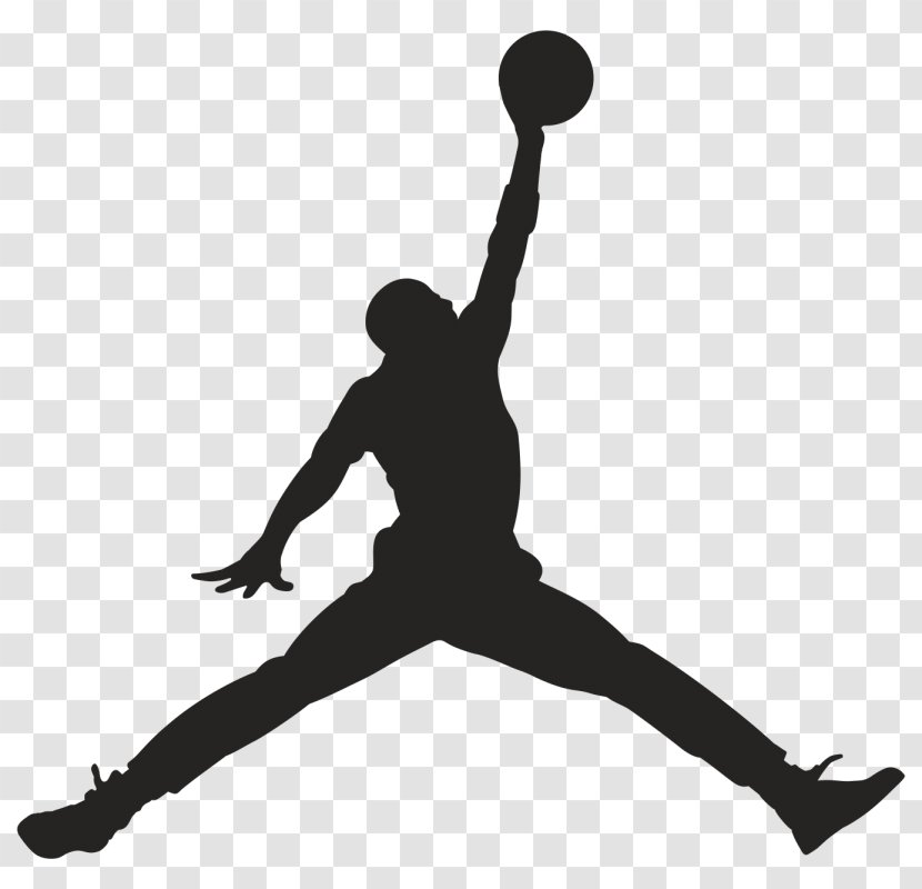Jumpman Air Jordan Nike Logo Brand - Standing Transparent PNG