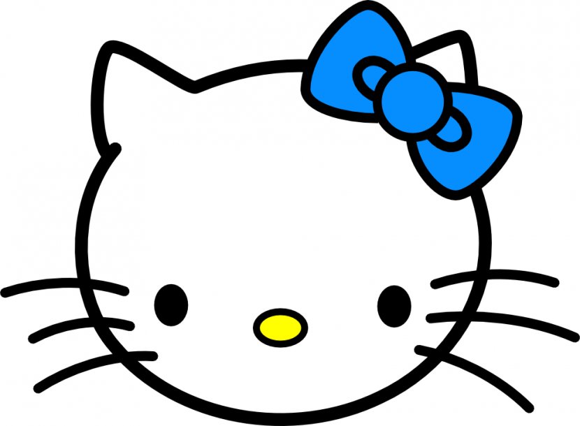 Hello Kitty Online Kitten Clip Art - Free Content - Head Cliparts Transparent PNG