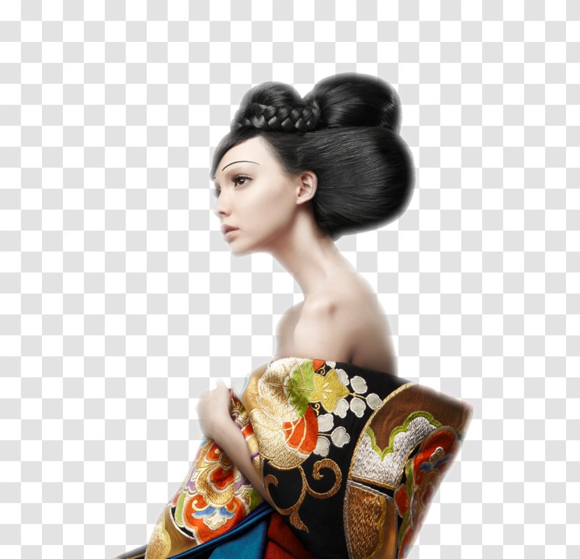 Memoirs Of A Geisha Hairstyle Cosmetics - Woman - Women Hair Transparent PNG