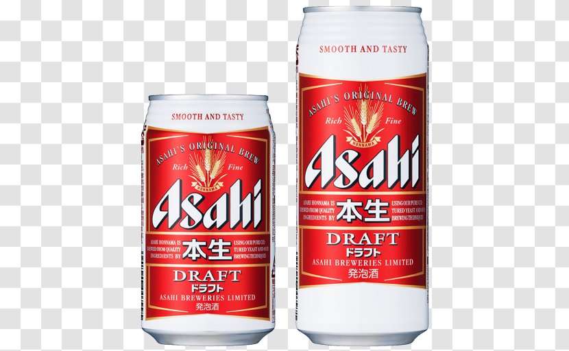 Beer Asahi Breweries Super Dry Happoshu Tin Can - Headsets Transparent PNG