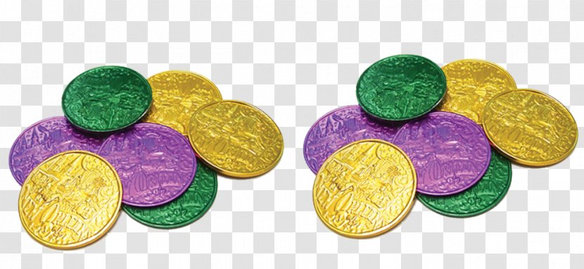 Mardi Gras In New Orleans Coins Doubloon - Coin Transparent PNG
