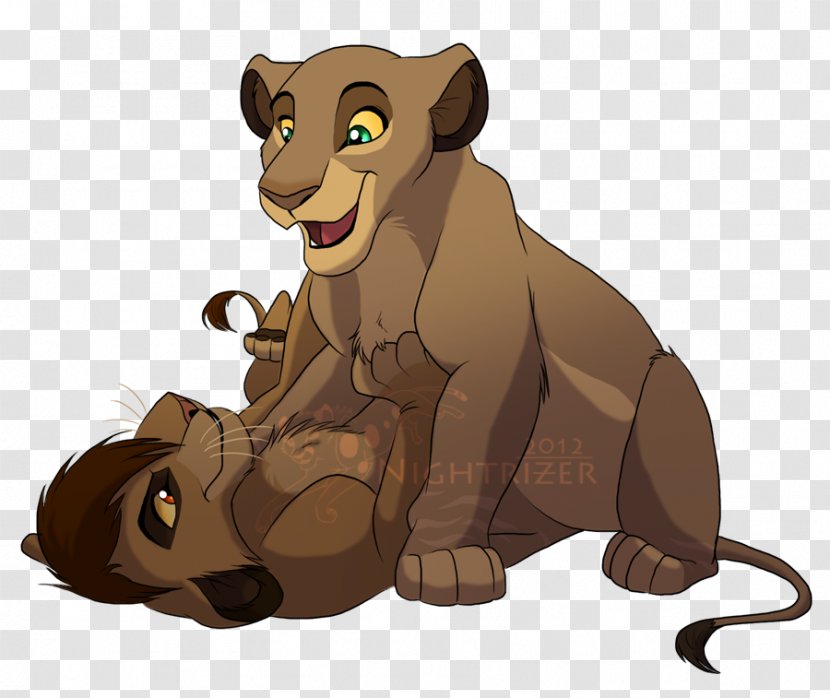 Lion Nala Simba Character YouTube - King Transparent PNG