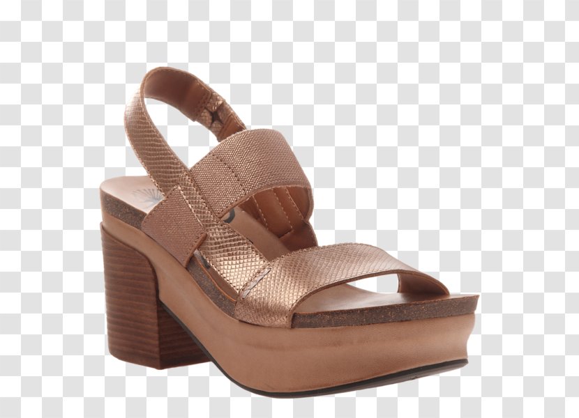 Sandal Slingback Shoe Wedge Slide - Brown - Street Beat Girls Transparent PNG