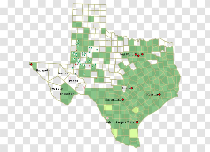 Texas Petroleum Industry Oil Field XTO Energy - Map Transparent PNG