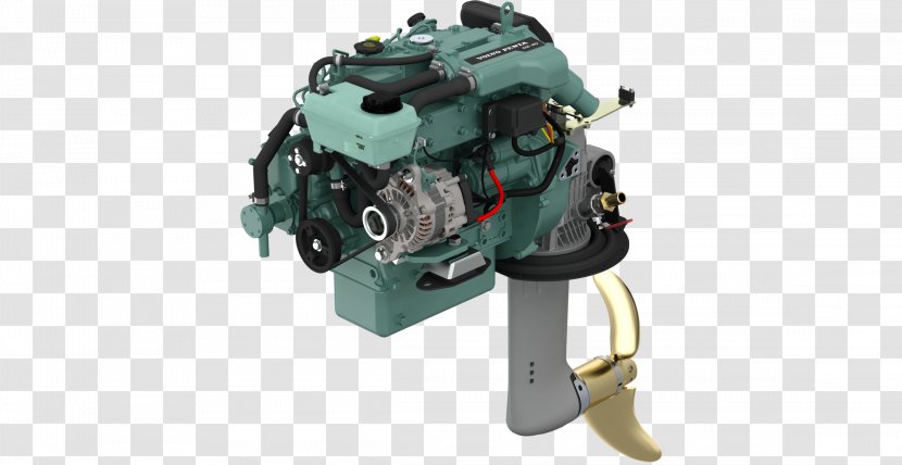 AB Volvo Inboard Motor Saildrive Engine Penta - Mercury Marine Transparent PNG