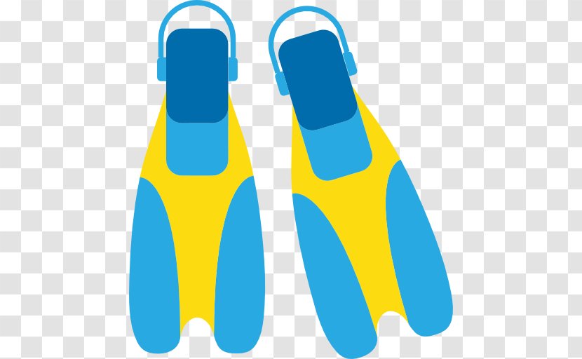 Shoe Clip Art - Electric Blue - Color Flippers Transparent PNG