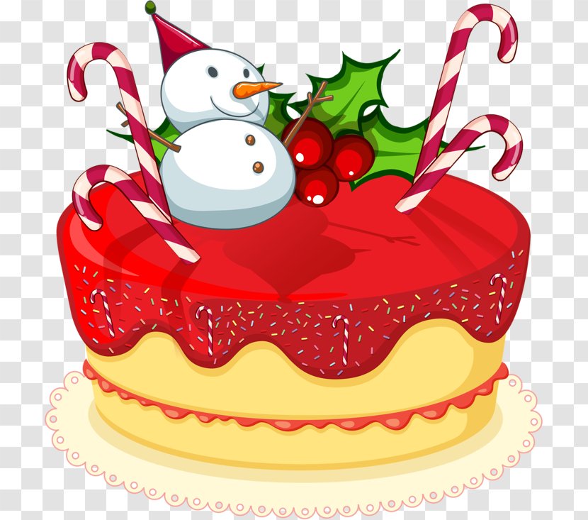 Birthday Cake Cupcake Christmas Petit Four Bakery - Decorating - Chocolate Transparent PNG