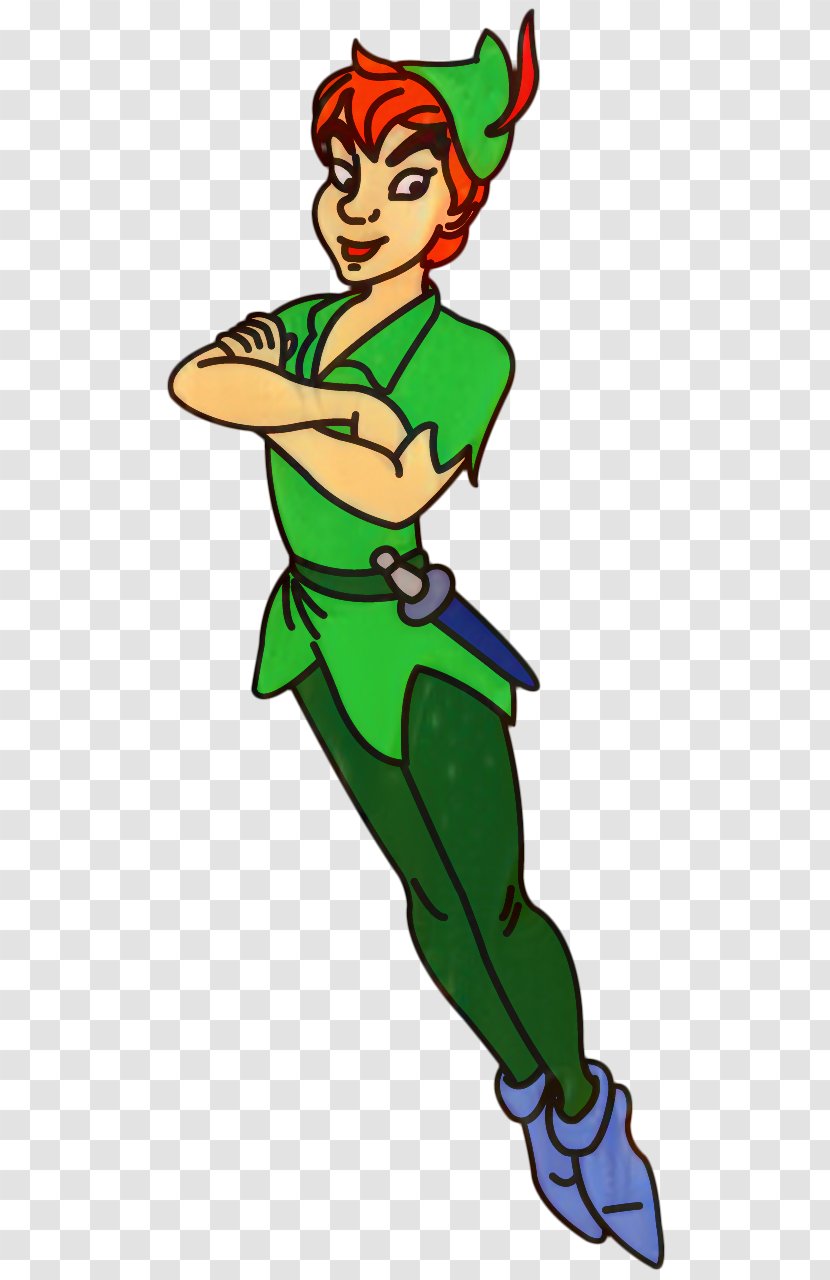Tinker Bell Peter And Wendy Pan In Kensington Gardens Drawing - Character - Hook Transparent PNG