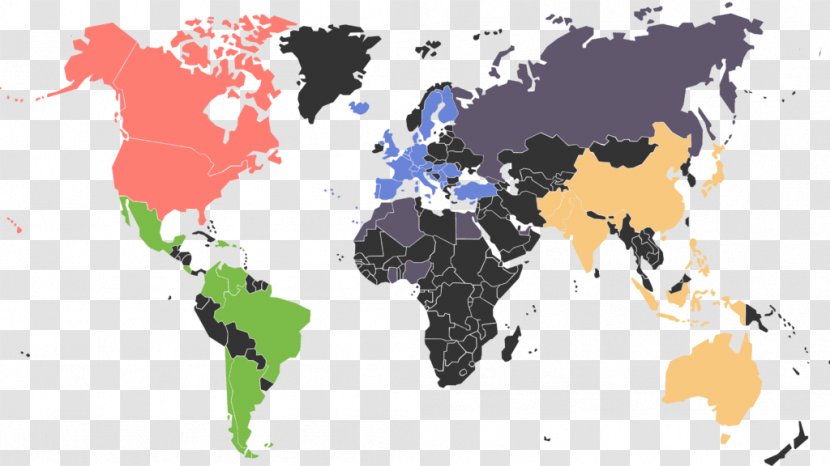 World Map Religion Carte Historique Transparent PNG