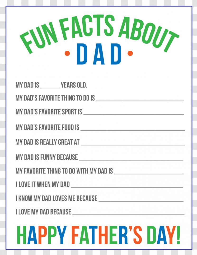 Father's Day Child Mother Document - Tennessee Transparent PNG