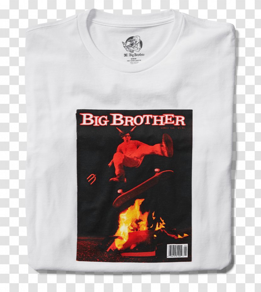T-shirt The Big Brother Book Magazine Sleeve - Top Transparent PNG