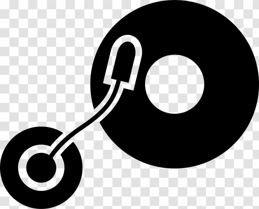 Musical Note Phonograph Record - Flower Transparent PNG