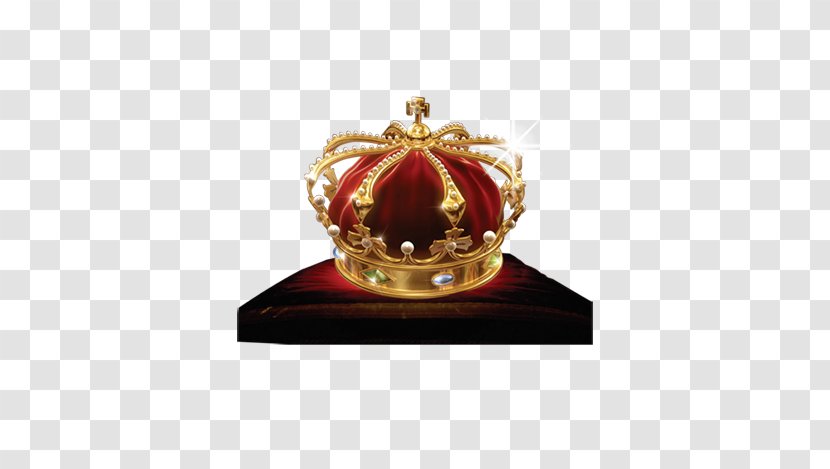 Icon - Jewellery - Gold Crown Transparent PNG