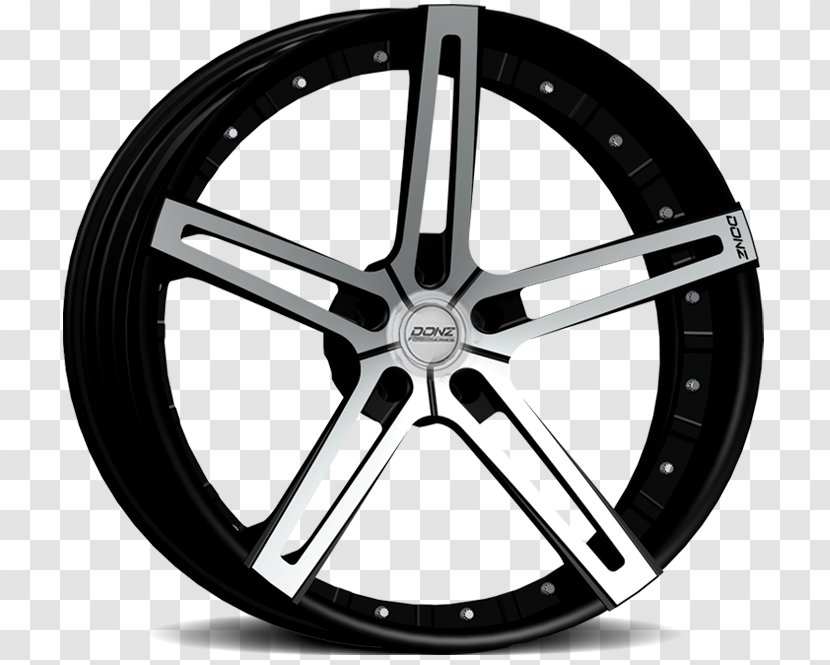 Alloy Wheel Rim Forging Spoke - Tire Transparent PNG