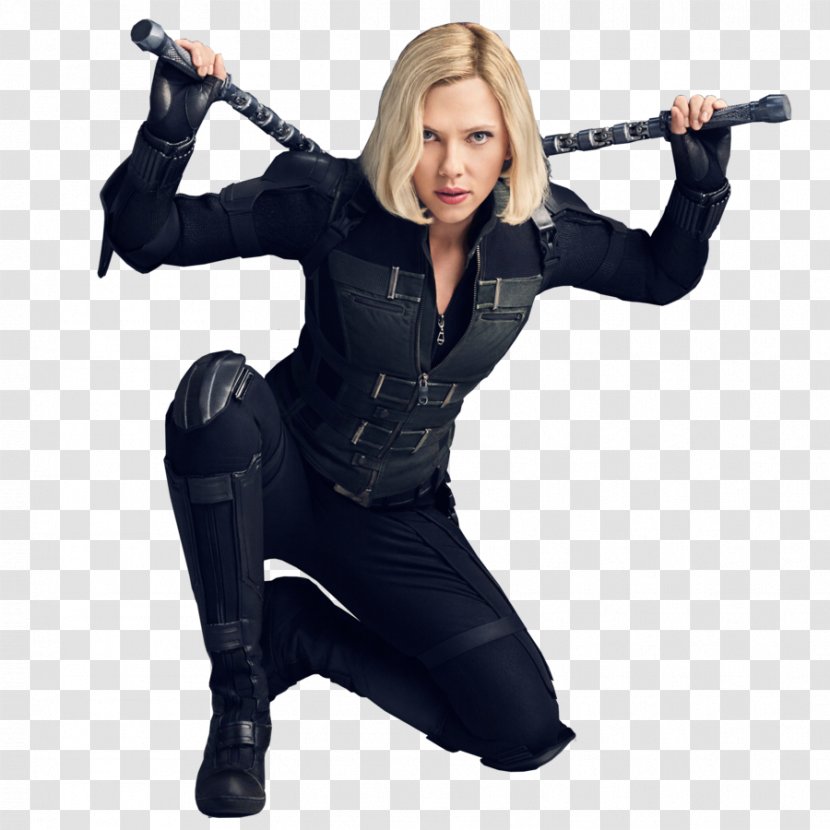 Scarlett Johansson Black Widow Captain America Avengers: Infinity War Costume - Avengers Transparent PNG