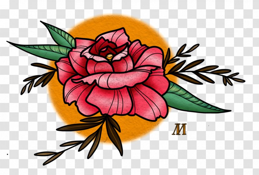 Floral Design Illustration Cut Flowers Rose Family - Flowering Plant - Flour Dust Transparent PNG