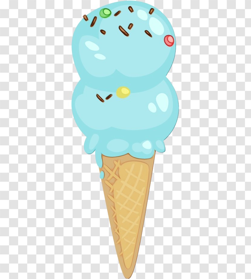 Ice Cream - Cone - Gelato Soft Serve Creams Transparent PNG