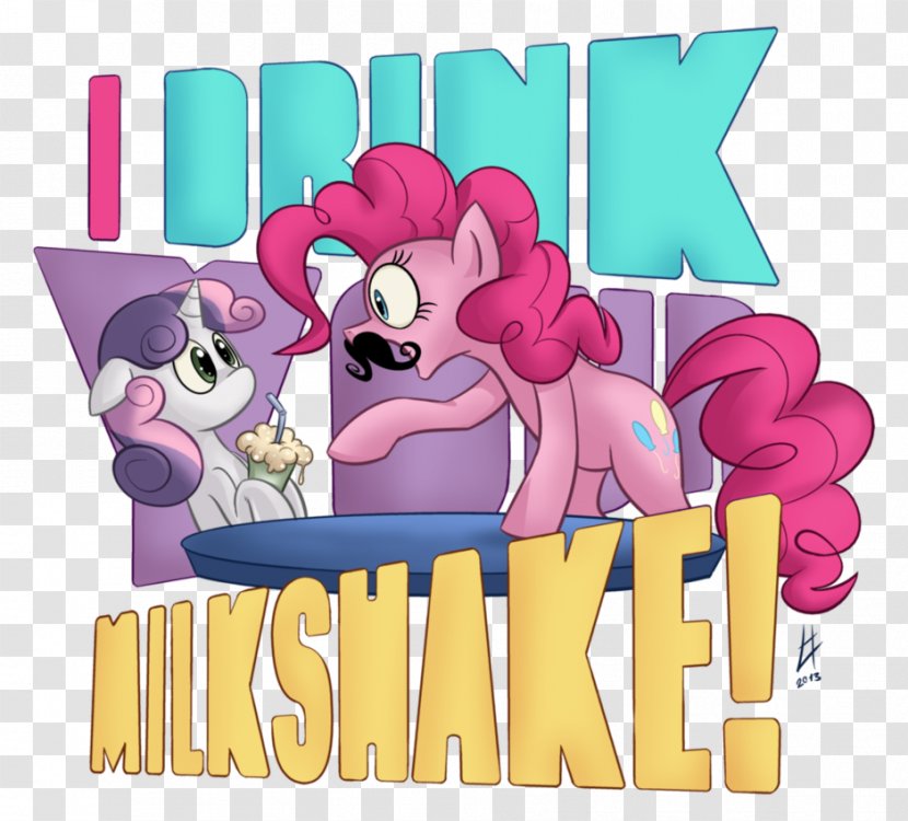 Pinkie Pie Milkshake Drink - Heart - 18 0 1 Transparent PNG