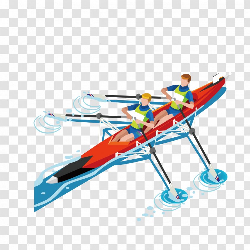 Rowing Image Canoeing Boat - Boating Transparent PNG