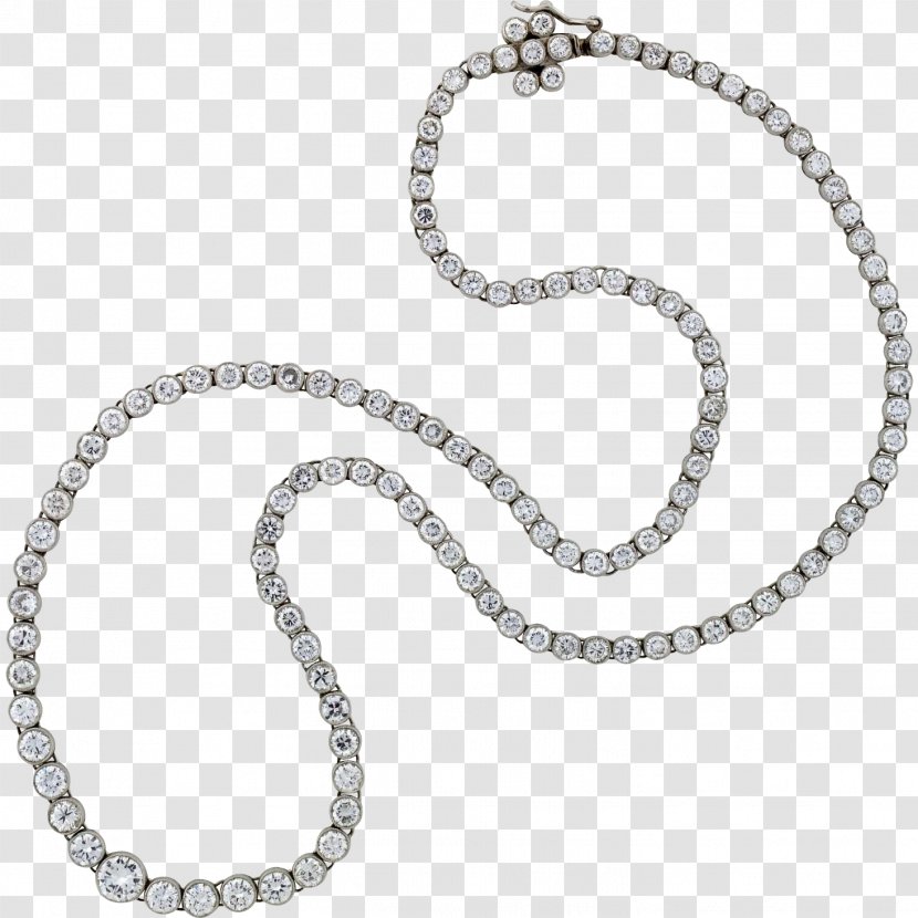 Jewellery Necklace Silver Chain Clothing Accessories - Metal - Chains Transparent PNG