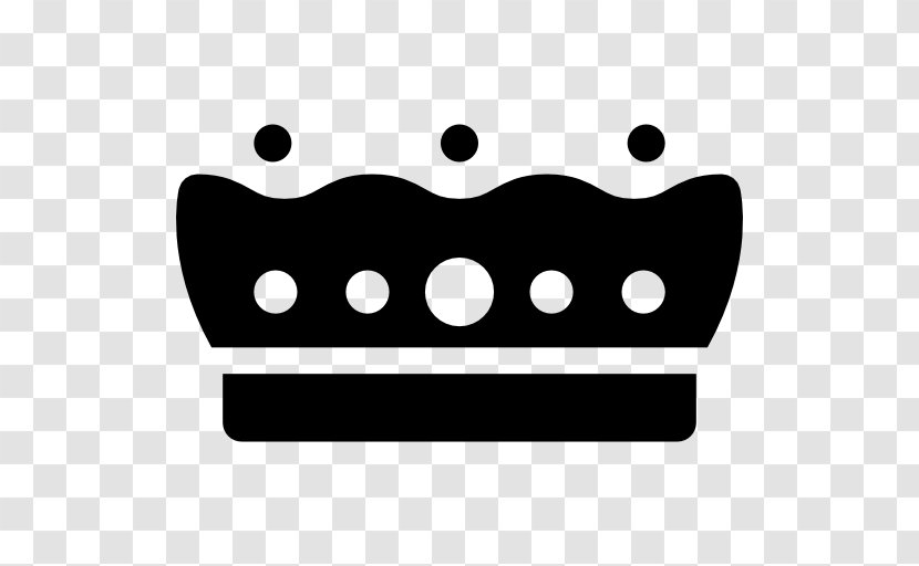 Queen Crown - Smile - Black Transparent PNG