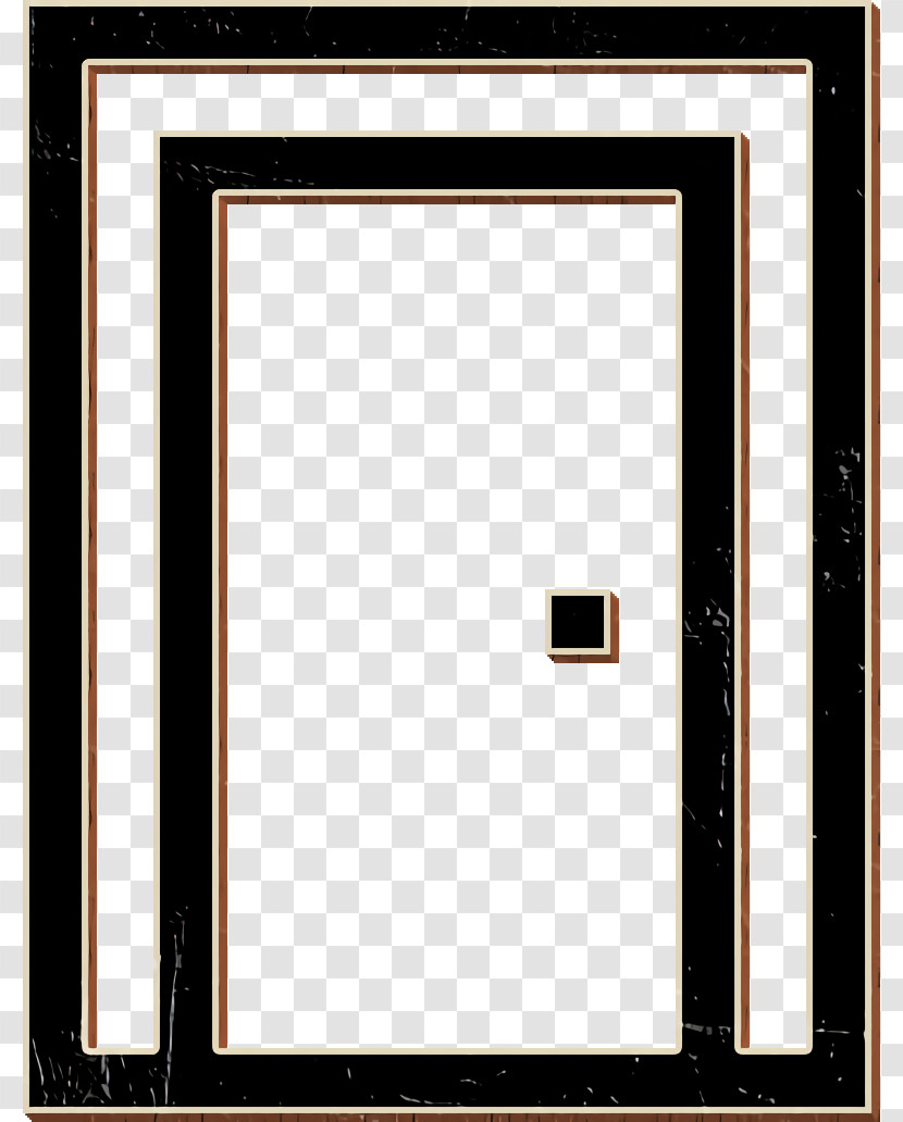 Home Automation Icon Door Icon Transparent PNG