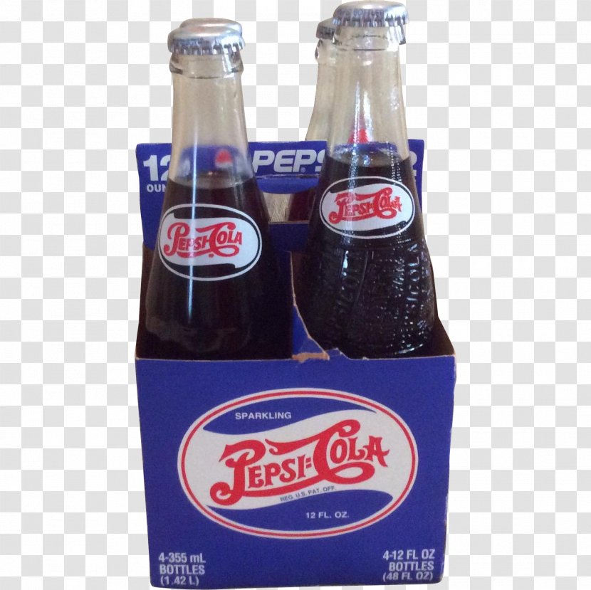Fizzy Drinks Pepsi Distilled Beverage Glass Bottle - Merck Co Inc Transparent PNG