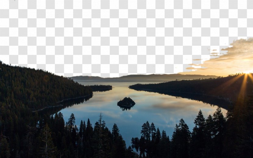 Vikingsholm Fannette Island South Lake Tahoe Emerald Crater - United States Four Transparent PNG